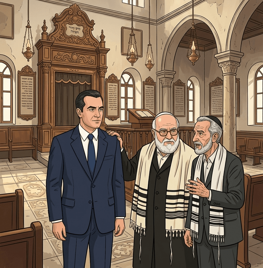 The synagogue, a vow kept